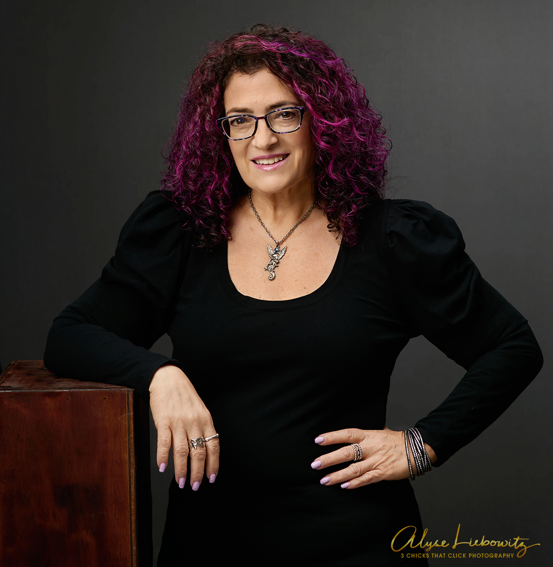 Writer Mary Ellen Landolfi - Word Spiral Media, photographed by 3 Chicks That Click Photography