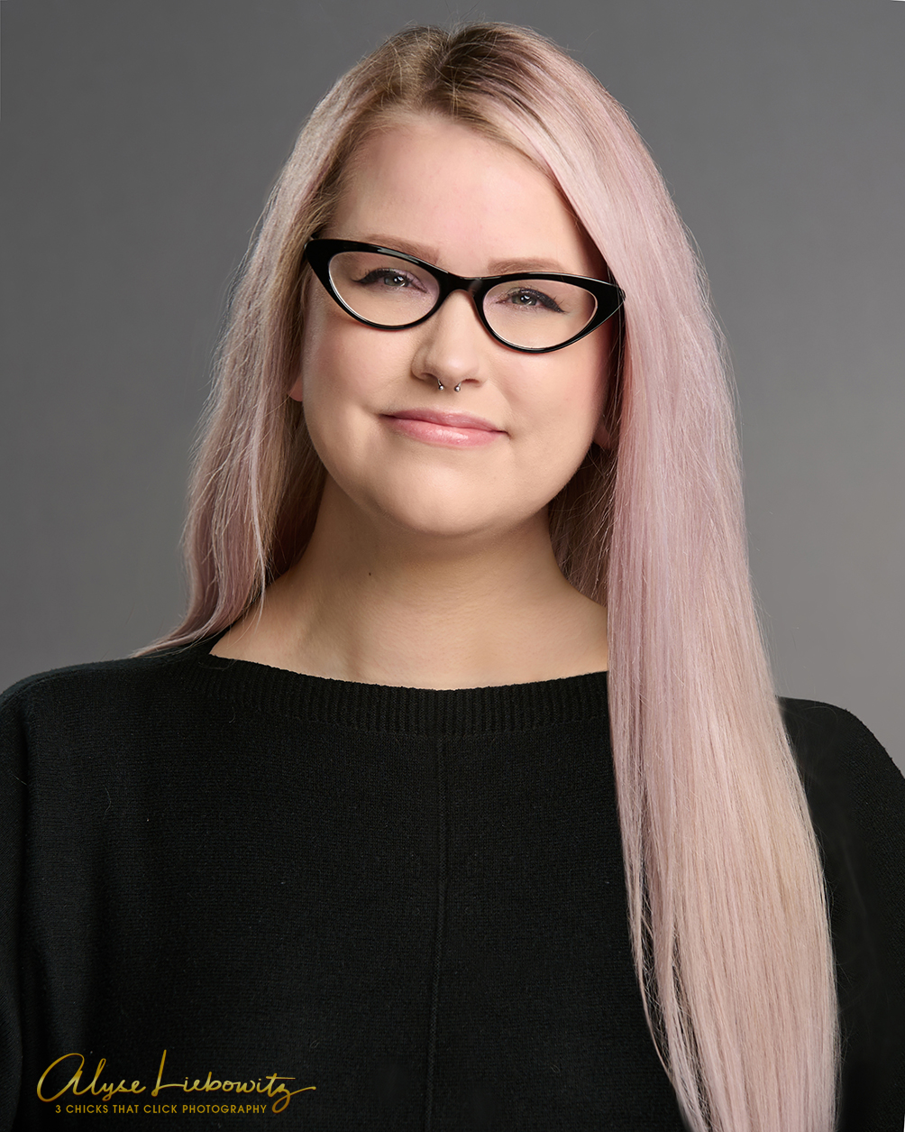 Young professional photographed by 3 Chicks That Click Photography