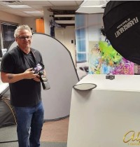 Andy Russo learns studio lighting with Alyse