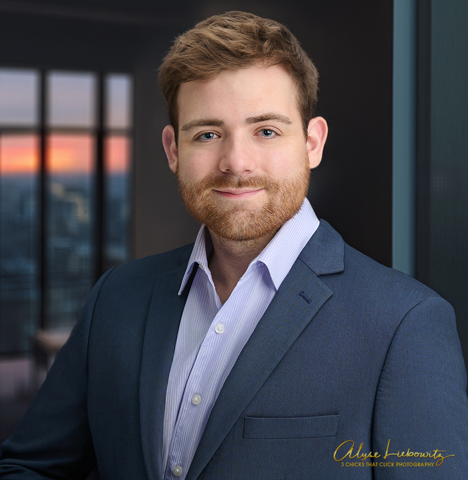 Zane Belcak, financial young professional, photographed by 3 Chicks That Click Photography